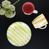 Set di 6 piatti da dessert Summer Stripes Piatti da dessert Anteprima dell’immagine prodotto 2