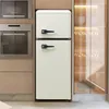 Merax Kühlschrank Retro Kühl-/Gefrierkombination BCD-102, Produktbild-Vorschau 1