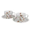 DUO FLORAL 2er-Set Tassen 280 ml SAFA mit Untertassen, New Produktbild-Vorschau 18