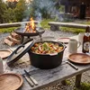 Dutch Oven 4.5L Gusseisen Feuertopf Gusstopf Schmortopf Produktbild-Vorschau 11