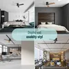 Stropní ventilátor Noaton® Rhea, stmívatelná LED 22,9 W, Náhled obrázku produktu 10
