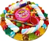 Pizza sucrée aux fruits pour l'école Girly dans une boîte à Voir les images du produit 2