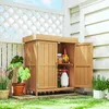 Geräteschrank wetterfest, Gartenschrank Tannenholz, Produktbild-Vorschau 1