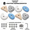 MAMOI® Uchwyty do wspinaczki, zestaw kamieni wspinaczkowych Podgląd zdjęcia produktu 5