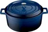 Topf aus Gusseisen, blau, Inhalt 9,8 l, Ø 32 cm LAVA Metall Produktbild-Vorschau 3