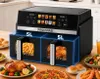 Fritéza na horúci vzduch 10 l, dvojkomorová, Air Fryer, 2x5 Náhľad obrázku produktu 12