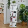 Relaxdays Bücherregal, 360 Grad drehbar, 4 Ebenen, Bücher, Produktbild-Vorschau 4
