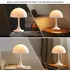 Led Pilz kleine Tischlampe, Drei Farben Touch Nachtlicht, Produktbild-Vorschau 5