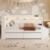 Divano letto Flieks 90x200 cm con porta USB, divano letto Anteprima dell’immagine prodotto 4
