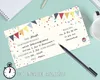 Friendly Fox Luftballons Einladung, 12x DIN lang Produktbild-Vorschau 3