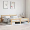 vidaXL Massivholzbett Kiefer 160x200 cm Produktbild-Vorschau 2