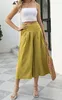 ASKSA Pantalon Palazzo Femme Pantalon léger à jambes larges Voir les images du produit 2