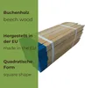 50 Piquets en Bois Hêtre 25x25 mm – Longueur 120 cm – Voir les images du produit 3