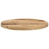 A round wooden tabletop on a white background. Náhľad obrázku produktu