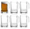 Vivalto Bierglaser - transparentes Glas - 6x Stuck - 380 ml Produktbild-Vorschau 1