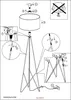Design vloerlamp Camporale roodkoper met zwarte lampenkap Productafbeelding-voorbeeld 10
