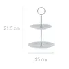 Dvoupatrový porcelánový podnos Náhled obrázku produktu 13