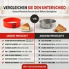 Silikon Springform Rot Ø 23 cm mit Thermo Glasplatte | Produktbild-Vorschau 8