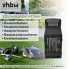 vhbw Akku Ersatz für Wolf Garten PACK 1, 4949066, 4937065 Produktbild-Vorschau 2