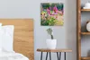 MuchoWow® - Leinwandbilder - Ziergras mit rosa Blüten, Produktbild-Vorschau 4