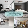 Noaton® Deckenventilator mit Beleuchtung, Fernbedienung, Produktbild-Vorschau 9