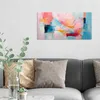DEQORI Glasbild Echtglas 60x30 cm 'Choreografie der Farben' Produktbild-Vorschau 3