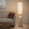 LED Tischlampe aus Keramik und Stoff Bryony Taupe Produktbild-Vorschau 3