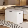 Drewniana duża skrzynia do przechowywania biała kufer na Podgląd zdjęcia produktu 2