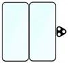 Bizon Edge 2 Pack 2x gehärtetes Glas + 1x Linsenschutz Produktbild-Vorschau 6