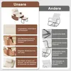 Fauteuil à bascule UnboxG avec repose-pieds, fauteuil relax Voir les images du produit 6