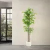 ML-Design Künstlicher Bambus 210 cm, Kunstpflanze mit Produktbild-Vorschau 8