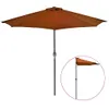 vidaXL Parasol balkonowy aluminiowy słupek terakota Podgląd zdjęcia produktu 9