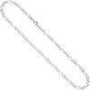 JOBO Figarokette 925 Silber diamantiert 60 cm Kette Produktbild-Vorschau 2