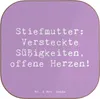 Mr. & Mrs. Panda Tischuntersetzer Spruch Stiefmutter Herzen Produktbild-Vorschau 1