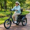 E Bike Dreirad Fat Klapprad E-Bike Lastenfahrrad Produktbild-Vorschau 2