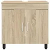 vidaXL Umyvadlová skříňka Sonoma dub 60 x 35 x 60 cm Náhled obrázku produktu 5