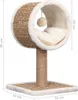 vidaXL Arbre à chat avec tunnel et jouets 56 cm Herbe de Voir les images du produit 6