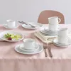 Thomas Trend Weiss Kaffeeset Kaffeeservice 18-tlg., Anteprima dell’immagine prodotto 2