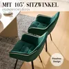 CLIPOP Esszimmerstühle 2er Set, Samt Drehbar stuhle mit Produktbild-Vorschau 6