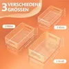 Kühlschrank Organizer, 6er Set Stapelbare Aufbewahrungsbox Produktbild-Vorschau 4