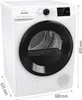 Gorenje DPNE82/GN Wärmepumpentrockner,  8kg , 16 Programme, Produktbild-Vorschau 7