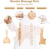 Holz Massage Werkzeuge, 8PCS Massage Werkzeuge, Holz Produktbild-Vorschau 4