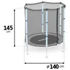 Outdoor-Trampolinnetz 140 cm 4,5 Fuß Neo-Sport Produktbild-Vorschau 3