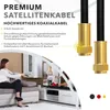 Sat Kabel Digital TV Koax 135dB F-Stecker Antennenkabel Produktbild-Vorschau 3