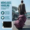 Monzana® Sac De Voyage à roulettes Violet - Sac de sport Voir les images du produit 4