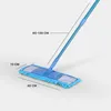A blue mop with dimensions indicated by text overlays. Anteprima dell’immagine prodotto