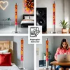 Rabalux Dovce lávová lampa 1x E14 červená, žltá, Náhľad obrázku produktu 7