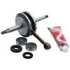 Vilebrequin + palier + bague d'étanchéité + mastic Hercules Voir les images du produit 1