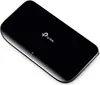 A black TP-Link desktop switch is shown against a white background. Voir les images du produit