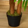 Outsunny Kunstpflanzen im Topf 120 cm Palme Kunstpflanze Produktbild-Vorschau 9